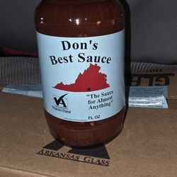 Midtown Market - Don's Best Sauce. It won first place at the agribusiness cook off in Richmond Virginia in 1995. That's why it says Virginia Finest.