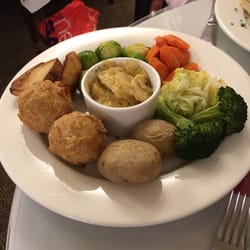 Duncans tearoom - Vegetable selection