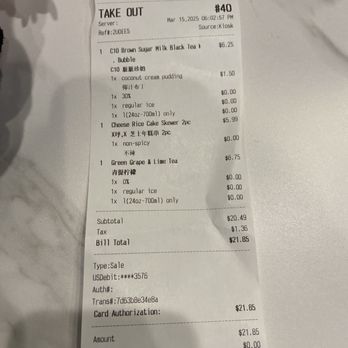 Tsaocaa - Secaucus - Bubble Tea Near Me - Secaucus, New Jersey