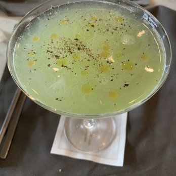 Warren - A head of lettuce. Legit tastes like a liquid salad. So fresh - Whiskey Bars Near Me - Delray Beach, Florida