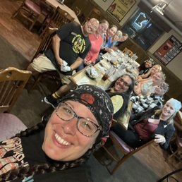 Service was phenomenal (that's our server in the photo) and the food was good. We appreciate the hospitality! Service was phenomenal (that's our server in the photo) and the food was good. We appreciate the hospitality!