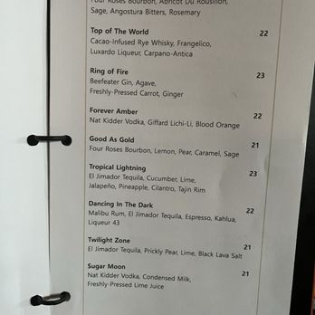 The Langham Huntington, Pasadena - Craft cocktail menu - Hotels Near Me - Pasadena, California