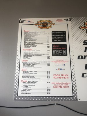 Menu photo 8 Week-end Burgers Louisville, KY