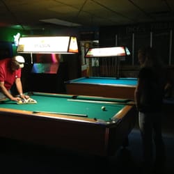 Dicks Halfway Inn - 2 decent pool tables, usually not to long of a wait to hop on them.