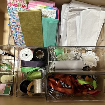RESET - Gift Wrap Center | AFTER - Home Organization Near Me RESET - Gift Wrap Center | AFTER - Home Organization Near Me