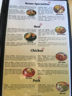 Menu photo 7 Plaza Garibaldi Seattle, WA