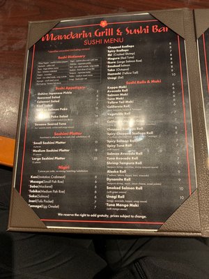 Mandarin Grill & Sushi Bar by null