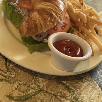 Cafe Monte - Chicken Salade on Croissant very tasty & delicious - French Near Me - Charlotte, North Carolina Cafe Monte - Chicken Salade on Croissant very tasty & delicious - French Near Me - Charlotte, North Carolina