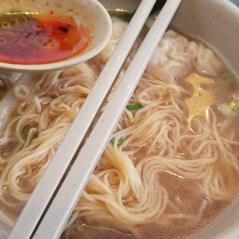 Canton Noodle House - Chili oil is a nice touch but it is good plain as well. - Cantonese Near Me - Seattle, Washington Canton Noodle House - Chili oil is a nice touch but it is good plain as well. - Cantonese Near Me - Seattle, Washington
