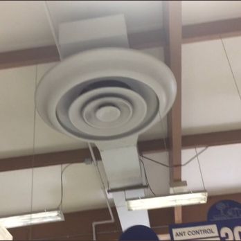 The Remaining Of Old Kmart S Circular Air Vent Yelp