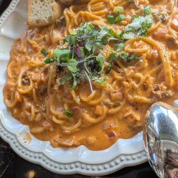 Whisper - Kimchi Cheese Noodles - Breakfast & Brunch Near Me - San Mateo, California Whisper - Kimchi Cheese Noodles - Breakfast & Brunch Near Me - San Mateo, California
