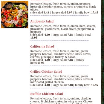 Rico's Pizza - Salads - Pizza Near Me - Bath, New York