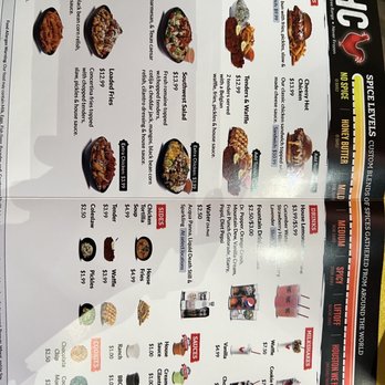 Houston TX Hot Chicken - Menu - Chicken Shop Near Me - Houston, Texas