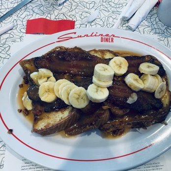 Sunliner Diner - Banana Nut French Toast - Diners Near Me - Pigeon Forge, Tennessee Sunliner Diner - Banana Nut French Toast - Diners Near Me - Pigeon Forge, Tennessee