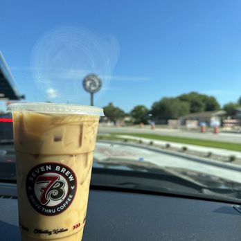 7 Brew Coffee - Iced SF Blondie - Coffee & Tea Near Me - Corpus Christi, Texas 7 Brew Coffee - Iced SF Blondie - Coffee & Tea Near Me - Corpus Christi, Texas