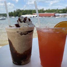 Mud slide and Bahama Mama