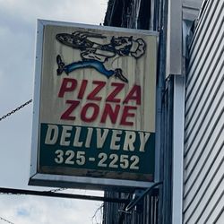 Pizza Zone - Sign outside