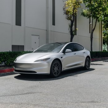Hussle Customz - Model 3 | Champagne Gold Color PPF - Vehicle Wraps Near Me - Los Angeles, California Hussle Customz - Model 3 | Champagne Gold Color PPF - Vehicle Wraps Near Me - Los Angeles, California
