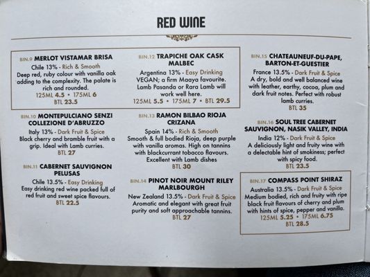 Menu photo 2 Maaya Indian Kitchen & Bar Milton Keynes, MIK