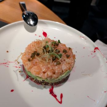 Nusr-Et Steakhouse Beverly Hills - Salmon Tartar - Steakhouses Near Me - Beverly Hills, California Nusr-Et Steakhouse Beverly Hills - Salmon Tartar - Steakhouses Near Me - Beverly Hills, California