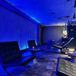 The Spa at ADERO - Inside common relaxation area (where they get you for appts and common area for men & women)