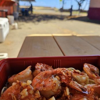 Shrimp The Bomb - Hulihuli chicken and spicy garlic shrimp - Food Trucks Near Me - Hauula, Hawaii Shrimp The Bomb - Hulihuli chicken and spicy garlic shrimp - Food Trucks Near Me - Hauula, Hawaii