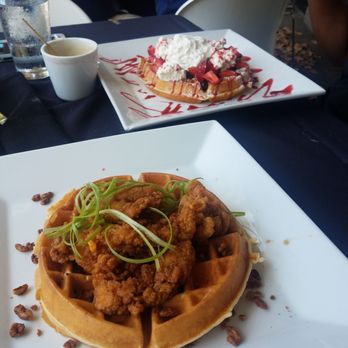 Waffles Incaffeinated - South Side - Best waffles we've ever had. Chicken and waffles with half funky monkey. Wife had mega berry with added pecans and cream cheese!!!! - Breakfast & Brunch Near Me - Pittsburgh, Pennsylvania Waffles Incaffeinated - South Side - Best waffles we've ever had. Chicken and waffles with half funky monkey. Wife had mega berry with added pecans and cream cheese!!!! - Breakfast & Brunch Near Me - Pittsburgh, Pennsylvania