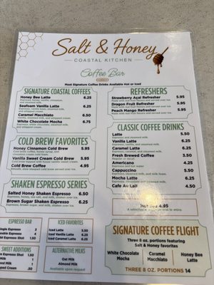 Menu photo 2 Salt and Honey Virginia Beach, VA Menu photo 2 Salt and Honey Virginia Beach, VA