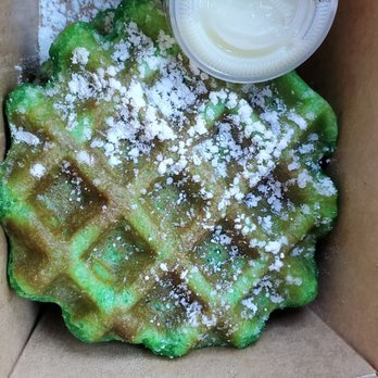 Mr. Green Bubble - Pandan Coconu Mochi Waffle - Bubble Tea Near Me - Walnut Creek, California Mr. Green Bubble - Pandan Coconu Mochi Waffle - Bubble Tea Near Me - Walnut Creek, California