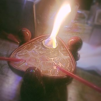 Forbidden Island - Scorpion bowl for 2! Pretty good, a creeper! - Tiki Bars Near Me - Alameda, California