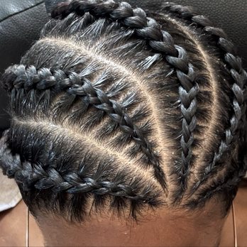Heavenly Thairapy - 5 cornrow after a wash and blowout - Hair Extensions Near Me - Fountain Valley, California Heavenly Thairapy - 5 cornrow after a wash and blowout - Hair Extensions Near Me - Fountain Valley, California