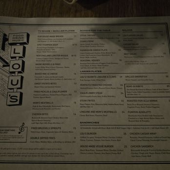 Lou's - Tapas/Small Plates Near Me - Cambridge, Massachusetts Lou's - Tapas/Small Plates Near Me - Cambridge, Massachusetts