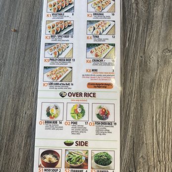 K-BOB - Menu - Korean Near Me - San Ramon, California