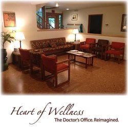 Tim Shannon, ND - Heart of Wellness - Heart of Wellness reception area