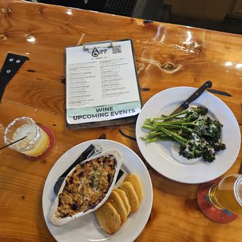 The Sipp Public House - French onion dip... to die for, broccolini with whipped feta... need I say more. Margarita, cerveza mas mejor tan todos, and extensive menu - Pubs Near Me - Vancouver, Washington
