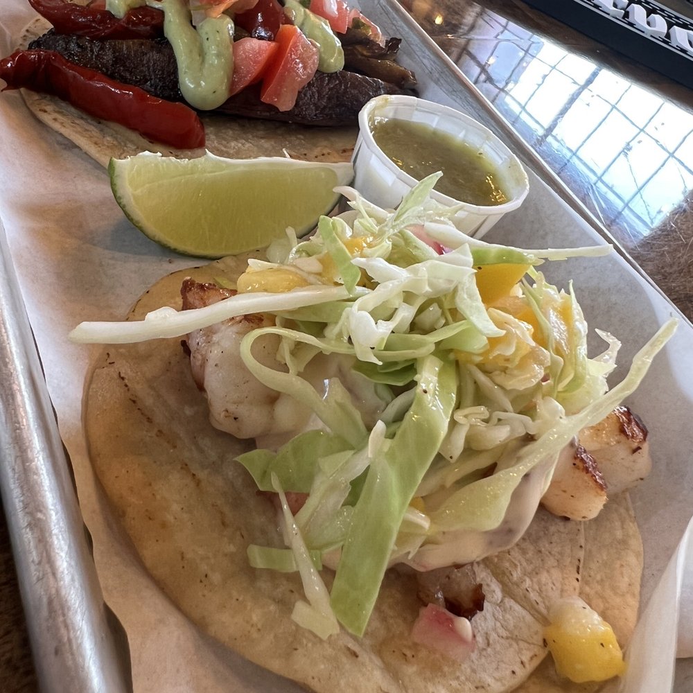 Taco Chela - Bang-Bang Shrimp Taco Portabella-Poblano Taco - Mexican Near Me - Nashville, Tennessee Taco Chela - Bang-Bang Shrimp Taco Portabella-Poblano Taco - Mexican Near Me - Nashville, Tennessee