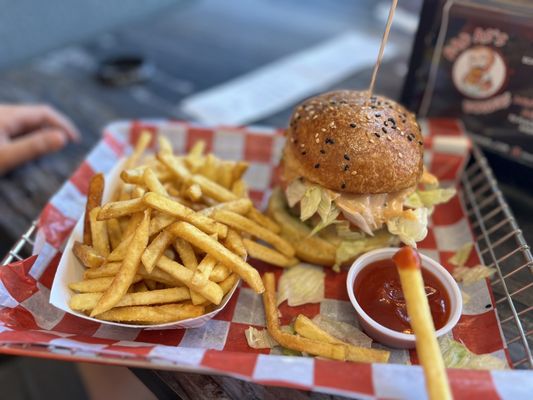 BAD AS'S BURGERS by null