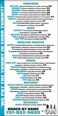Menu photo 3 Ray Ray's Kitchen and Catering Services Killeen, TX