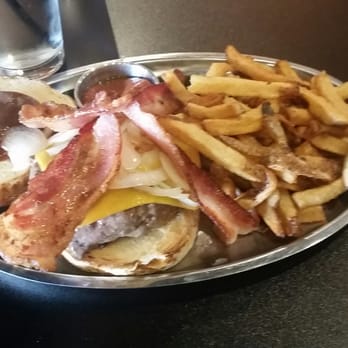 Burger Antics - Barbecue bacon cheddar burger! - Burgers Near Me - Brookfield, Illinois Burger Antics - Barbecue bacon cheddar burger! - Burgers Near Me - Brookfield, Illinois