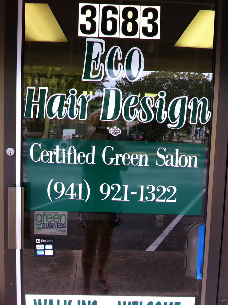 Eco Hair Design Logo