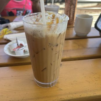Peach Valley Cafe - CARAMEL ICED COFFEE - Breakfast & Brunch Near Me - Gainesville, Florida