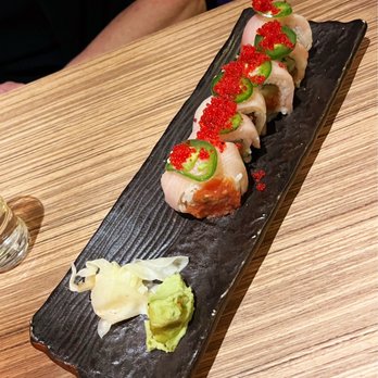 BluFish Sushi - Blazing Hamachi Short - Japanese Near Me - Glenview, Illinois BluFish Sushi - Blazing Hamachi Short - Japanese Near Me - Glenview, Illinois