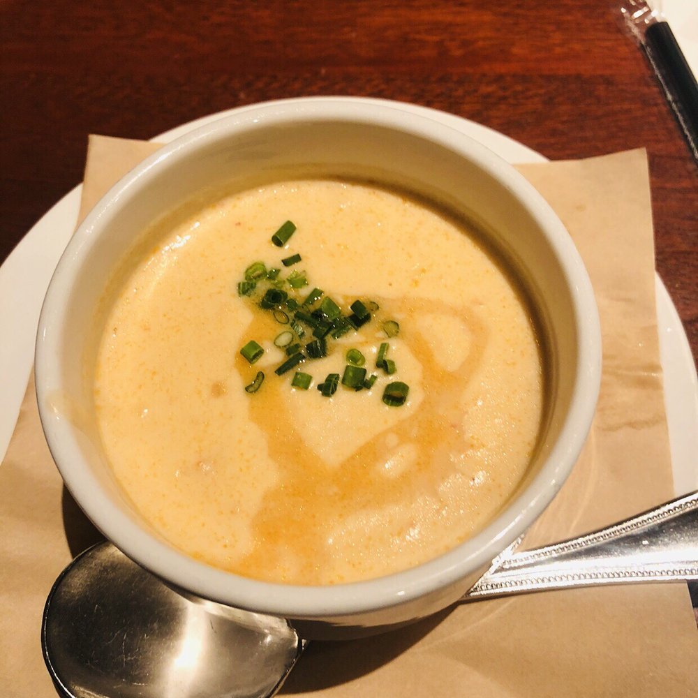 Seasons 52 - Lobster bisque! - New American Near Me - Houston, Texas Seasons 52 - Lobster bisque! - New American Near Me - Houston, Texas