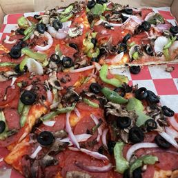 The Italian (no cheese & added onions and green peppers) The Italian (no cheese & added onions and green peppers)