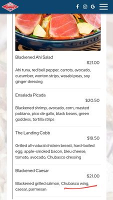 Menu photo 3 Fini's Landing Tucson, AZ