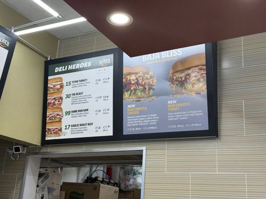 Menu photo 6 Subway Mercer Island, WA