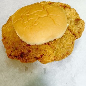 Milky Way - a chicken sandwich on a piece of paper - Tacos Near Me - Frankfort, Indiana