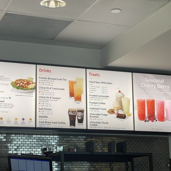 Chick-fil-A - Partial Menu - Fast Food Near Me - Redlands, California
