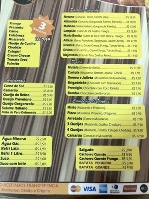 Menu photo 2 Rei do Pastel Planta de Lucena, PB