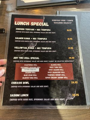 Menu photo 2 Bengee Sushi Chino, CA